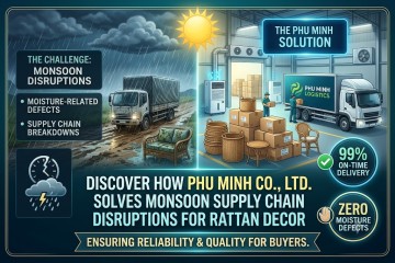 How Phu Minh Mitigated Rattan Supply Chain Breakdowns During Peak Monsoon Seasons